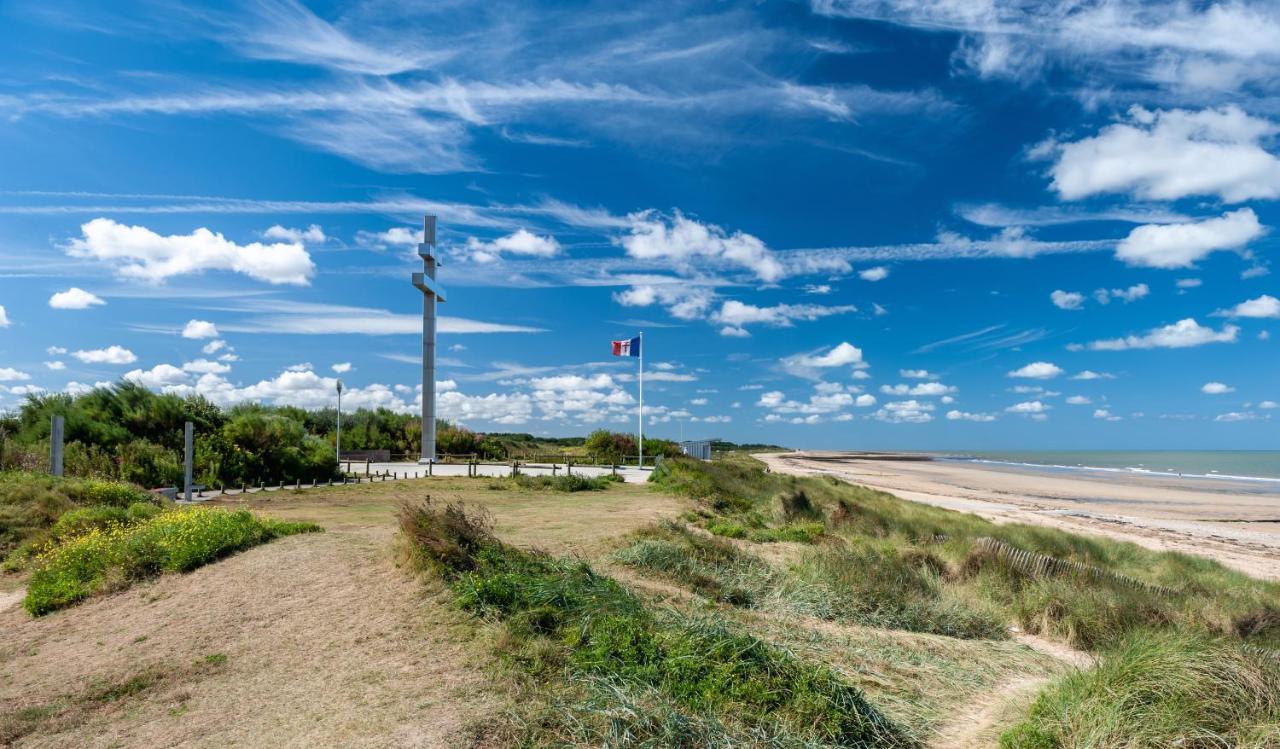 La Courette, Maison Avec Cour Proche Plage Graye-sur-Mer Eksteriør bilde